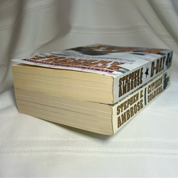 Stephen Ambrose Bundle D-Day &‎ Citizen Soldiers Softcover EUC - Picture 4 of 8